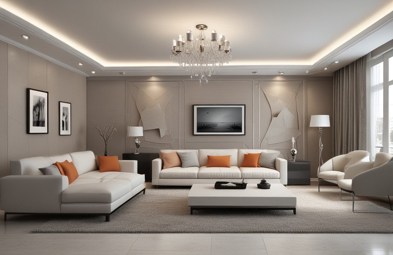 Spacious Living Room